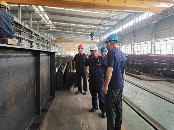 公司開(kāi)展第三季度安全、環(huán)保、消防綜合檢查 