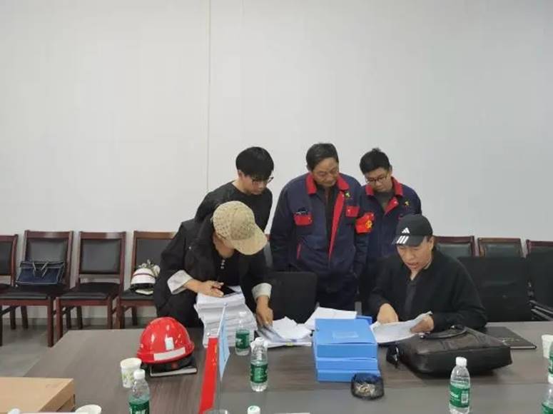 赤峰金通二期電解項目部順利通過赤峰市高新區(qū)國慶節(jié)前安全、質量聯合專項檢查 