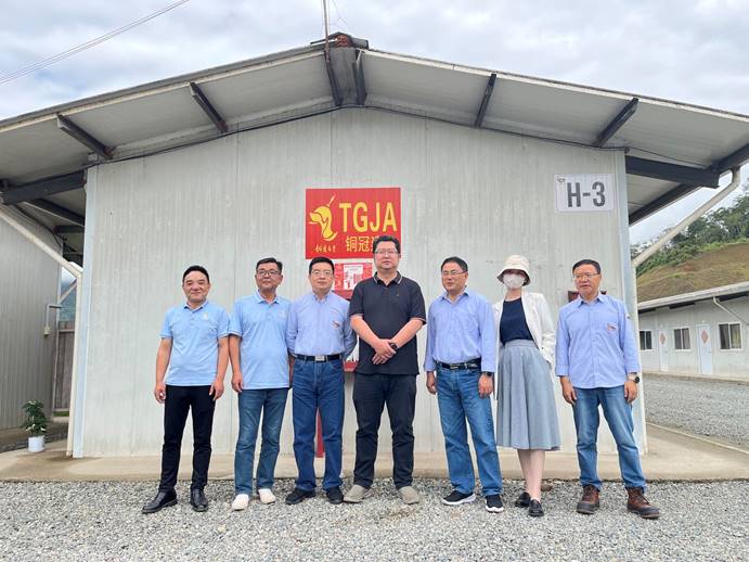 中國(guó)駐厄大使館方昊參贊一行走訪調(diào)研厄瓜多爾分公司 中國(guó)駐厄大使館方昊參贊一行走訪調(diào)研厄瓜多爾分公司